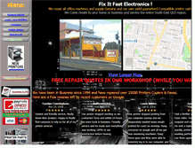Tablet Screenshot of fixitfastelectronics.com.au
