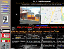 Tablet Screenshot of fixitfastelectronics.com